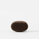 The TAWBURY Bayswater Watch Pillow in brown/grey (55mm, small) is shown from the side on a plain white background, ideal for slender wristwatches or fitting Bayswater 8 Slot Watch Boxes.