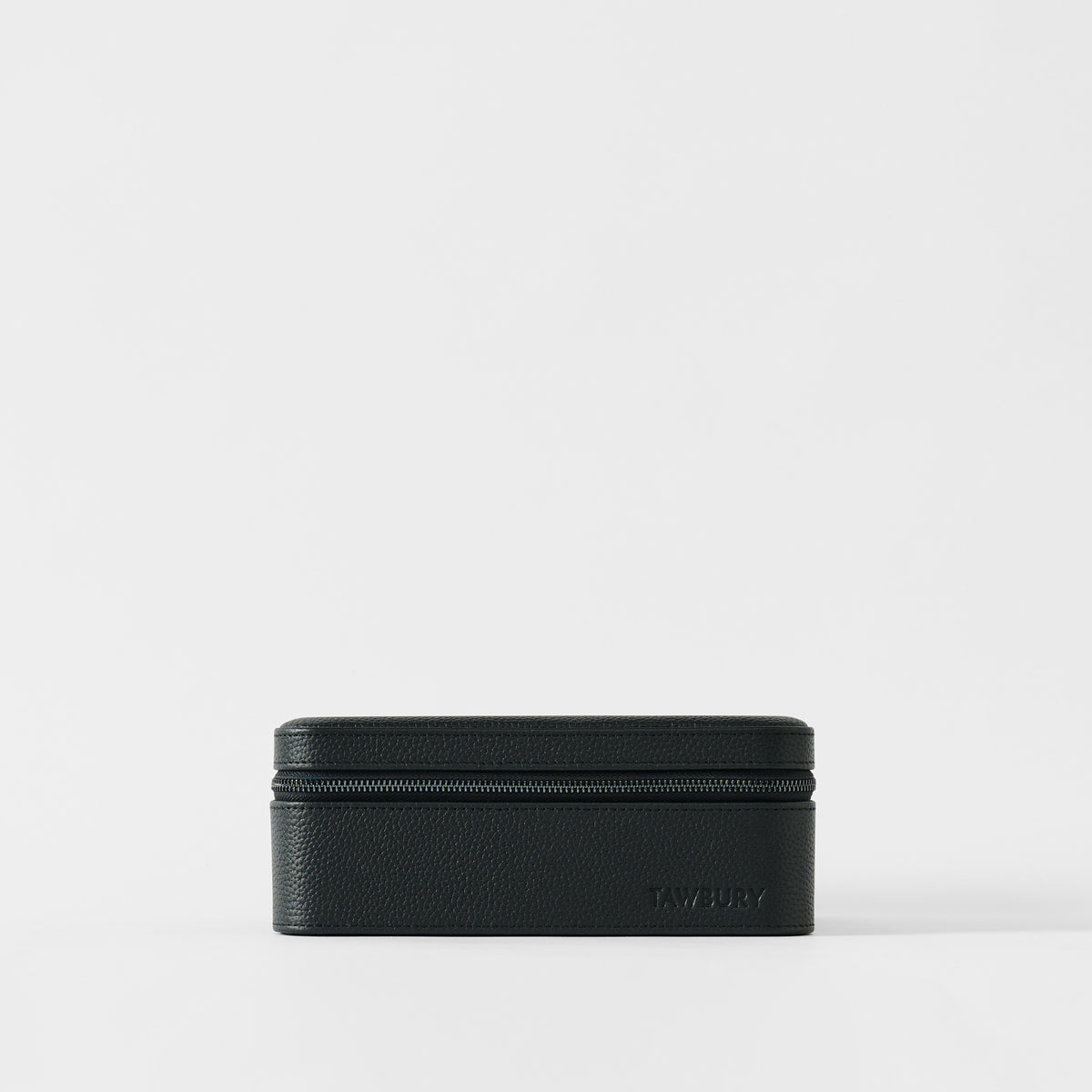 3 Watch Travel Case | Leather Watch Case Black – TAWBURY